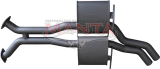 Holden Commodore VP - S V8 IRS Sedan Dual 2 1/2in Centre Mufflers off Twin Cat