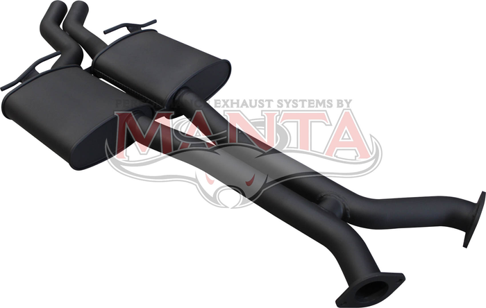 Holden Statesman V8 IRS Dual 2 1/2in Centre Mufflers off Twin Cat