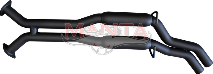 Holden Commodore VT VU VY VZ Sedan V8 Dual 2 1/2in Centre Hotdogs