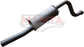 Ford Falcon BA-BF 6 Cylinder Ute R/Muffler XL, XLS & 1 ton (Tip not Included)