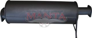 Mitsubishi Triton ML & MN-Challenger PB, Pajero Sport, 2.5 & 3.2L, 3in Centre Muffler