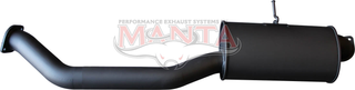 Holden Commodore VN VP VR VS V8 Sedan 3in Centre Muffler
