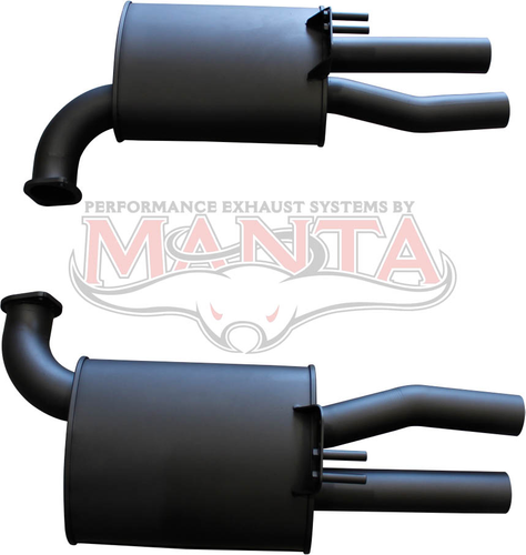 HSV VF Maloo V8 3in Dual Rear Mufflers