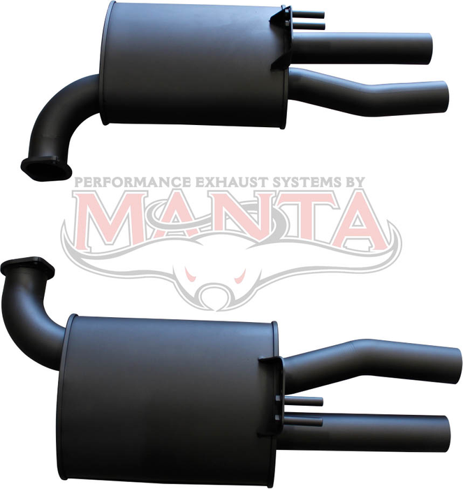 HSV VF Maloo V8 3in Dual Rear Mufflers