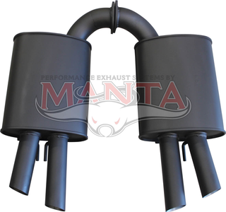 Holden VF HSV Clubsport Sedan 3in Rear Mufflers