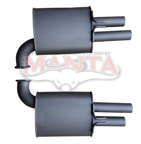 Holden Commodore VE Sedan V8 6.2L E3 HSV 3in Dual Rear Muffler