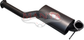 Ford Falcon BA - BF XR6 Turbo/XR8 Sedan 3in Centre Muffler