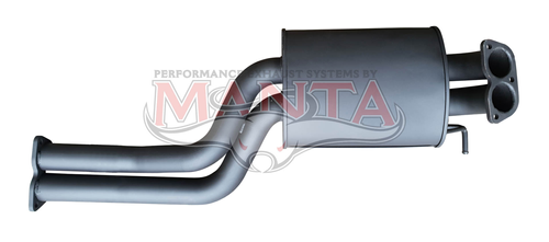 BA-BF XR8/6T/GT Sedan 2 1/2in Dual Centre Muffler