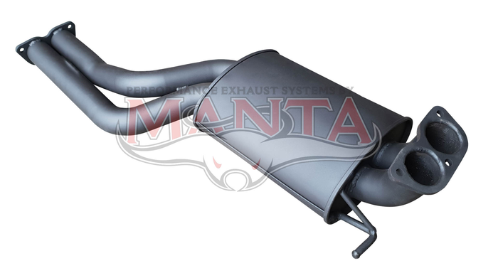 Ford Falcon BA-BF XR8/6T/GT Sedan 2 1/2in Dual Centre Muffler