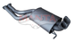 Ford Falcon BA-BF XR8/6T/GT Sedan 2 1/2in Dual Centre Muffler
