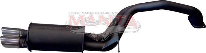 Ford Falcon BA-FG XR8/6T/GT Sedan 2 1/2in Dual Rear Muffler 3in Stainless Tips
