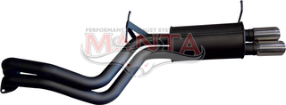 Ford Falcon BA-FG XR8/6T/GT Sedan 2 1/2in Dual Rear Muffler 3in Stainless Tips