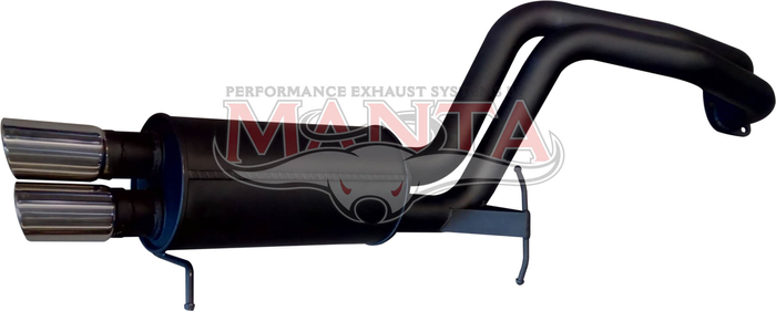 BA-FG XR8/6T/GT Sedan 2 1/2in Dual Rear Muffler 3in Stainless Tips