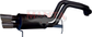 Ford Falcon BA-FG XR8/6T/GT Sedan 2 1/2in Dual Rear Muffler 3in Stainless Tips