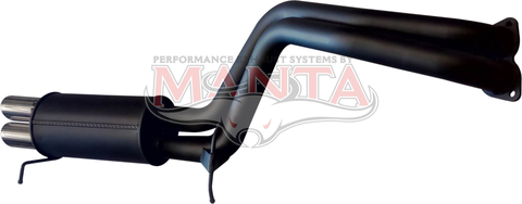 BA-FG XR8/6T/GT Sedan 2 1/2in Dual Rear Muffler 3in Stainless Tips