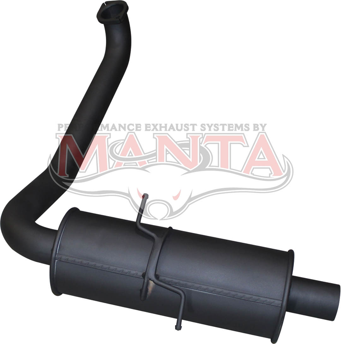 BA XR8/GT & BF, FG XR8 Sedan Dual Outlet Rear Muffler LHS With Twin Tips