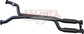 Ford Falcon EB - AU Sedan/XG - XH Ute V8 Live Axle 2 1/2in Dual Front Hotdogs
