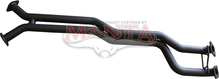 Holden VY - VZ 5.7L V8 1 ton Ute, Crewman 2 1/2in Dual Centre Assembly W/out Muffler