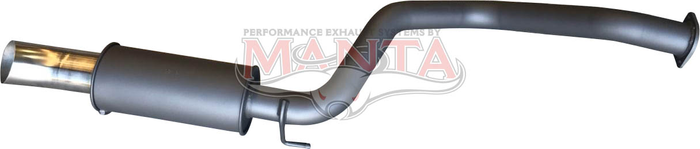 Toyota LandCruiser UZJ/VDJ200 V8 Petrol-Turbo Diesel 3in Rear Muffler (Droopy Style Tip)