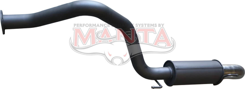 Toyota LandCruiser UZJ/VDJ200 V8 Petrol-Turbo Diesel 3in Rear Muffler (Droopy Style Tip)