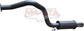 LandCruiser UZJ/VDJ200 V8 Petrol-Turbo Diesel 3in Rear Muffler (Droopy Style Tip)