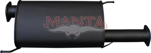 Holden Colorado 7, Trailblazer, Isuzu MU-X 3in Centre Muffler