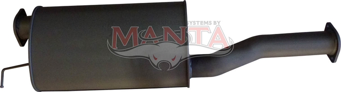 Ford Territory SZ 2.7L V6 Turbo Diesel 3in Centre Muffler