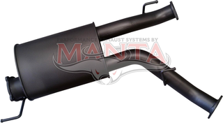 LandCruiser VDJ200 Wagon Dual 3in-Single 4in Centre Muffler