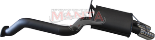 Ford Territory SZ 2.7L V6 Turbo Diesel 3in Rear Muffler With Twin Dump Tips