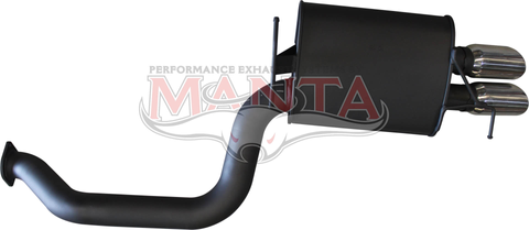 Territory SZ 2.7L V6 T/D 3in Rear Muffler With Twin Dump Tips