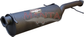 VW Amarok Ute TDI400 2H 3in Centre Muffler