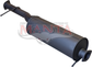 VW Amarok Ute TDI400 2H 3in Centre Muffler