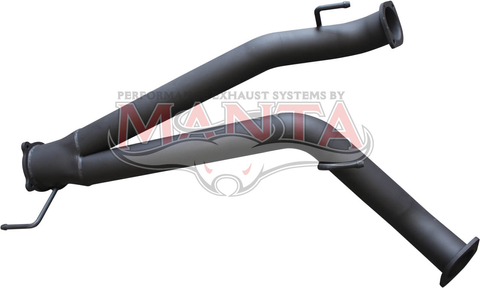 LandCruiser VDJ200 Wagon Dual 3in-Single 4in Centre Pipe only