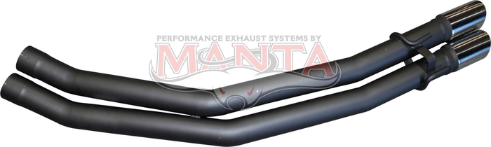 Holden Commodore Sedan VT VU VY VZ V8 Dual 2 1/2in Tail Pipes With S/S Tips