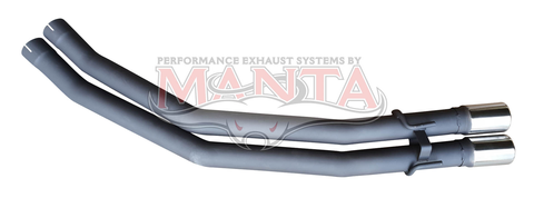Holden Commodore VU-VZ Ute V8 Dual 2 1/2in Tail Pipes