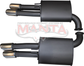 WM Statesman V8 6.0L 3in Dual Rear Mufflers (Pair)