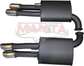 Holden WM Statesman V8 6.0L 3in Dual Rear Mufflers (Pair)