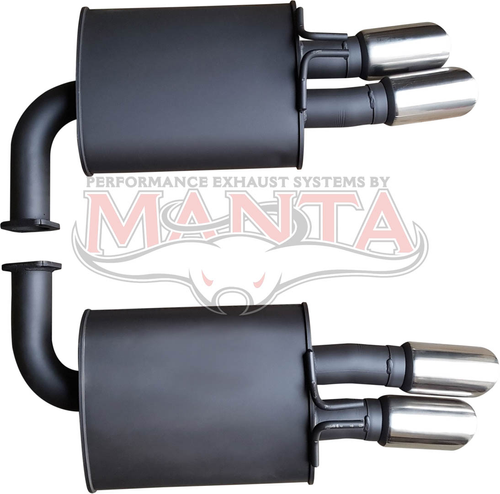 Holden Commodore VE, VF Sedan, Wagon V8 6.0L HSV & SS 2 1/2in Dual Rear Mufflers