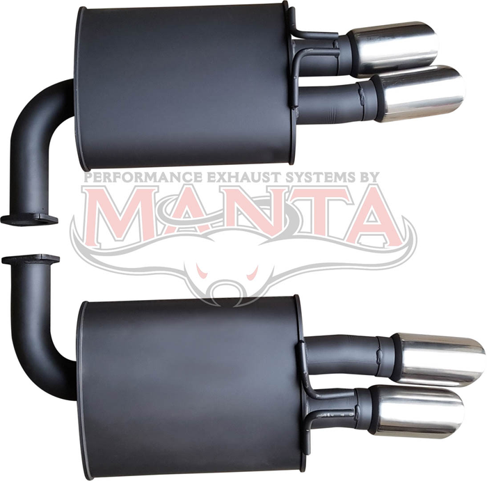 Holden Commodore VE, VF Sedan, Wagon V8 6.0L HSV & SS 2 1/2in Dual Rear Mufflers