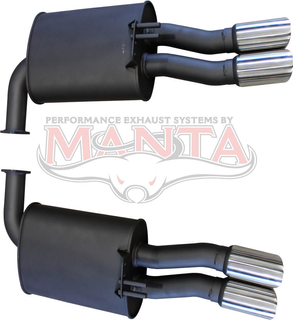 Holden Commodore VE SS+Maloo Ute V8 6.0L 2 1/2in Dual Rear Mufflers (Pair)