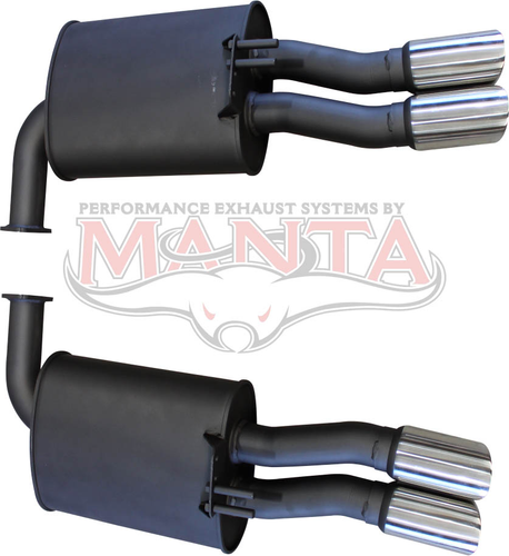 Holden Commodore VE SS+Maloo Ute V8 6.0L 2 1/2in Dual Rear Mufflers (Pair)