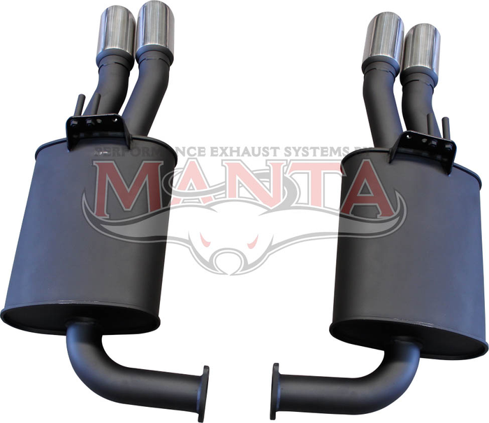 VE SS+Maloo Ute V8 6.0L 2 1/2in Dual Rear Mufflers (Pair)