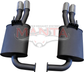 VE SS+Maloo Ute V8 6.0L 2 1/2in Dual Rear Mufflers (Pair)