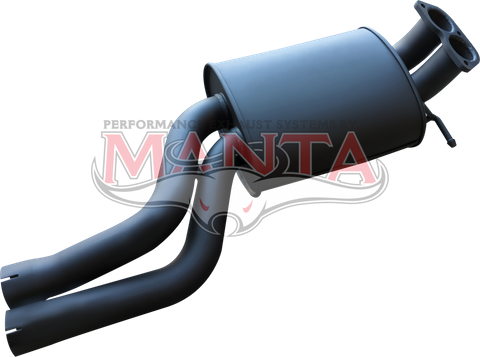 Ford Falcon FG XR8/GT Sedan 2 1/2in Dual Centre Muffler