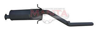Navara D22 2.5 & 3.0L T.D. 3in Rear Muffler