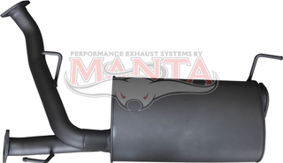 Toyota LandCruiser VDJ/UZJ200 V8 Wagon 3in Centre Muffler