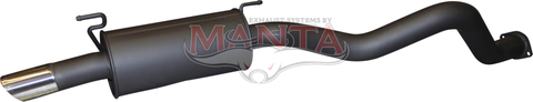 LandCruiser UZJ/VDJ200 3in Rear Muffler (Including Single 3 1/4 in SS Tip)