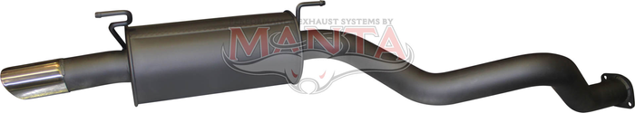 LandCruiser UZJ/VDJ200 3in Rear Muffler (Including Single 3 1/4 in SS Tip)