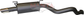 LandCruiser UZJ/VDJ200 3in Rear Muffler (Including Single 3 1/4 in SS Tip)