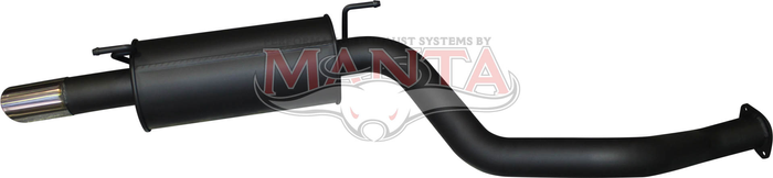 LandCruiser UZJ/VDJ200 3in Rear Muffler (Including Single 3 1/4 in SS Tip)